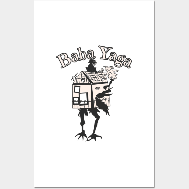 Baba Yaga Wall Art by panco